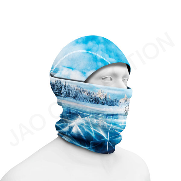 Cagoule balaclava 2 en 1 respirante multi-positions LAC GELÉ