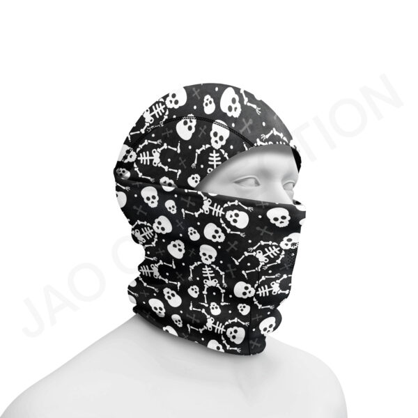 Tour de cou100% polaire recyclée SKELETON ultra doux – Image 2