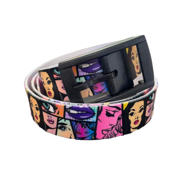 CEINTURE AJUSTABLE POP ART – Image 2