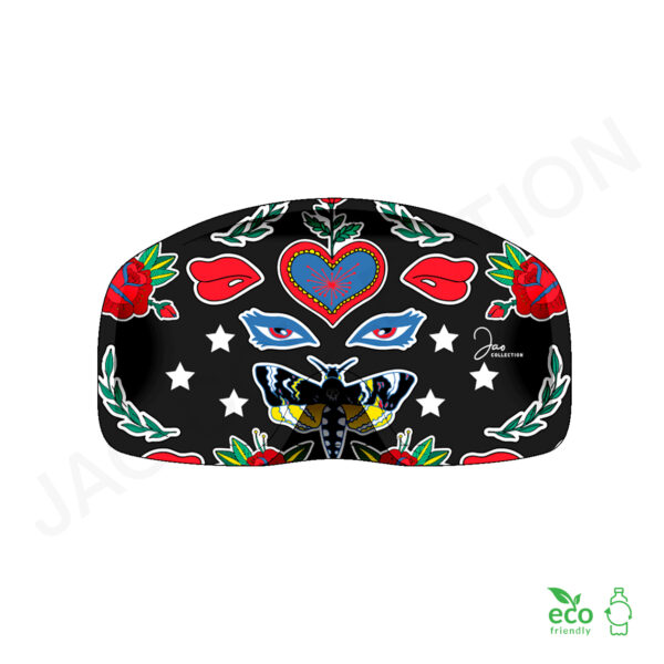 Chaussette de masque / protège-masque de ski recyclé ROSES