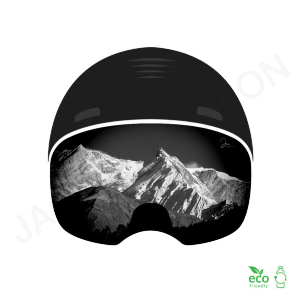 Housse pour visière intégrée aux casques ski HIMALAYA