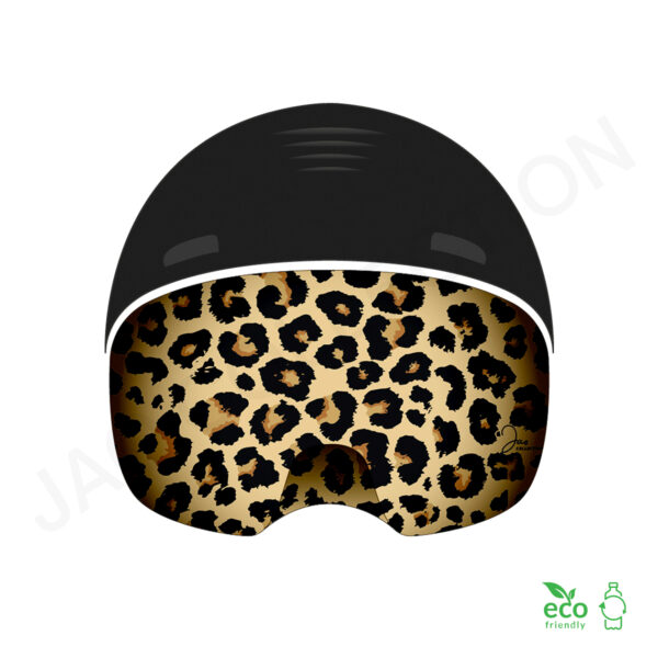 Bandeau ultra doux 100% Eco Responsable LEOPARD MARRON FONCE – Image 3