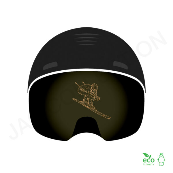Housse pour visière intégrée aux casques ski SKIEUR
