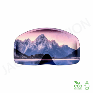 Chaussette de masque / protège-masque de ski recyclé PIC MAUVE