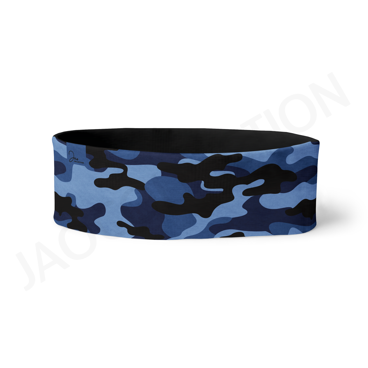Chaussette de masque / protège-masque de ski recyclé BLUE CAMO – Image 2