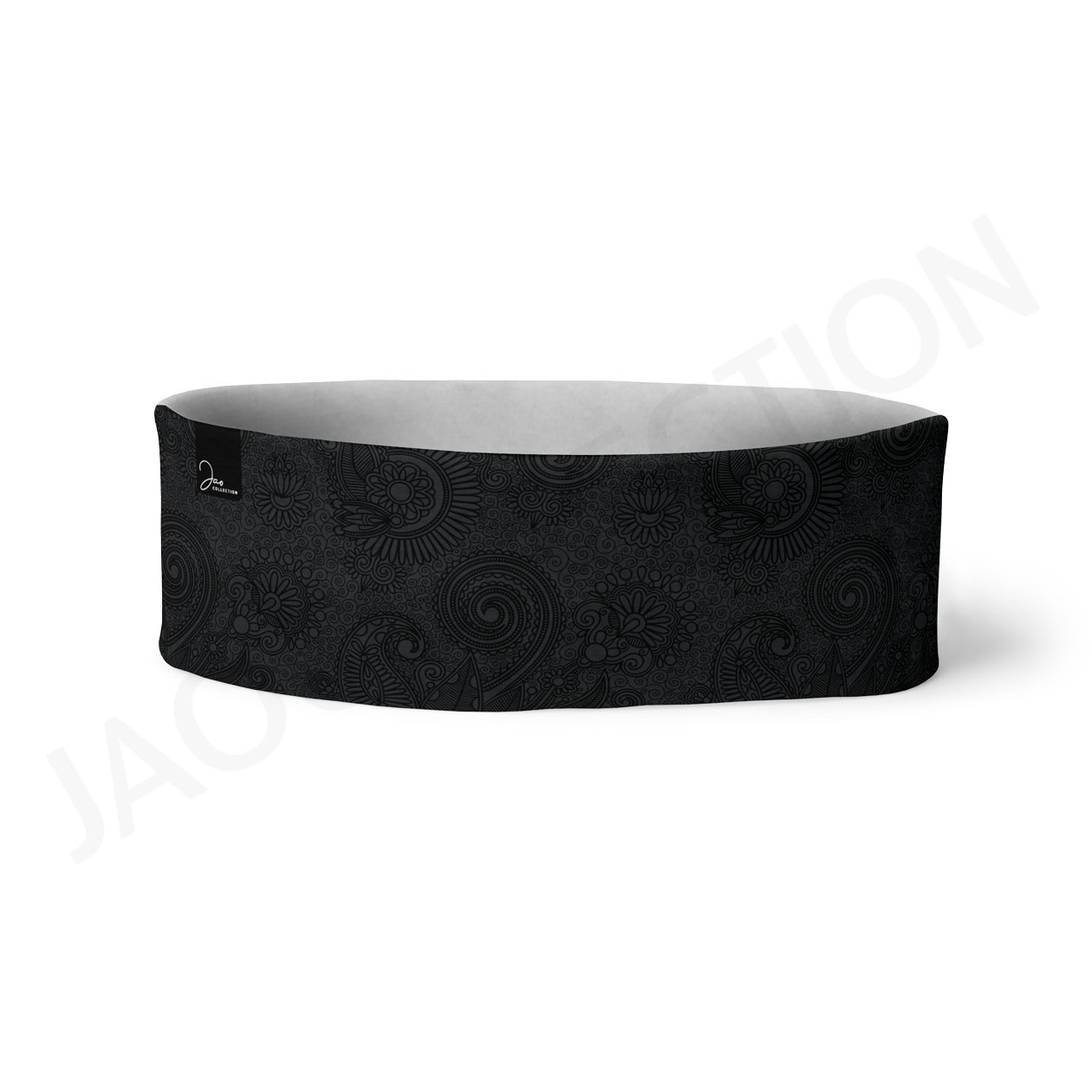 Tour de cou technique/thermique BANDANA NOIR GRIS – Image 2