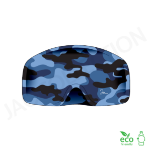 Chaussette de masque / protège-masque de ski recyclé BLUE CAMO