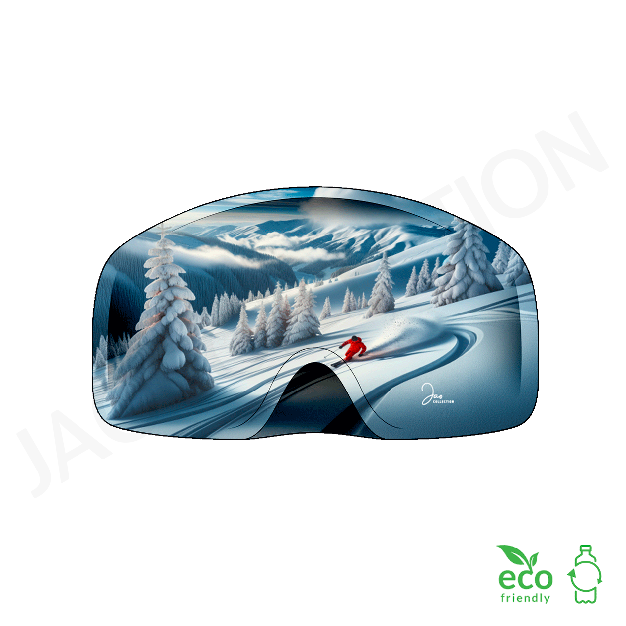 Chaussette de masque / protège-masque de ski recyclé FRESH POW