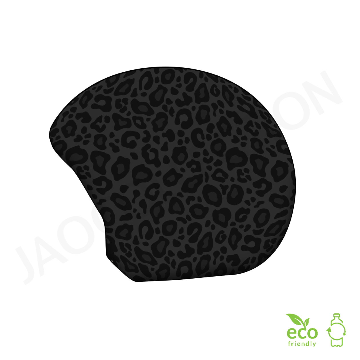 Couvre-casques de ski JAO Collection motif BLACK LEOPARD – Image 4