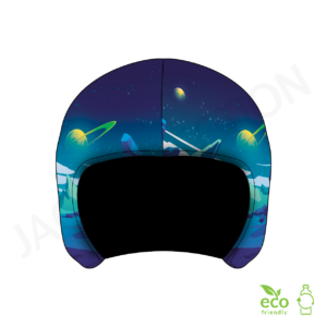 Couvre-casques de ski JAO Collection motif PLANET