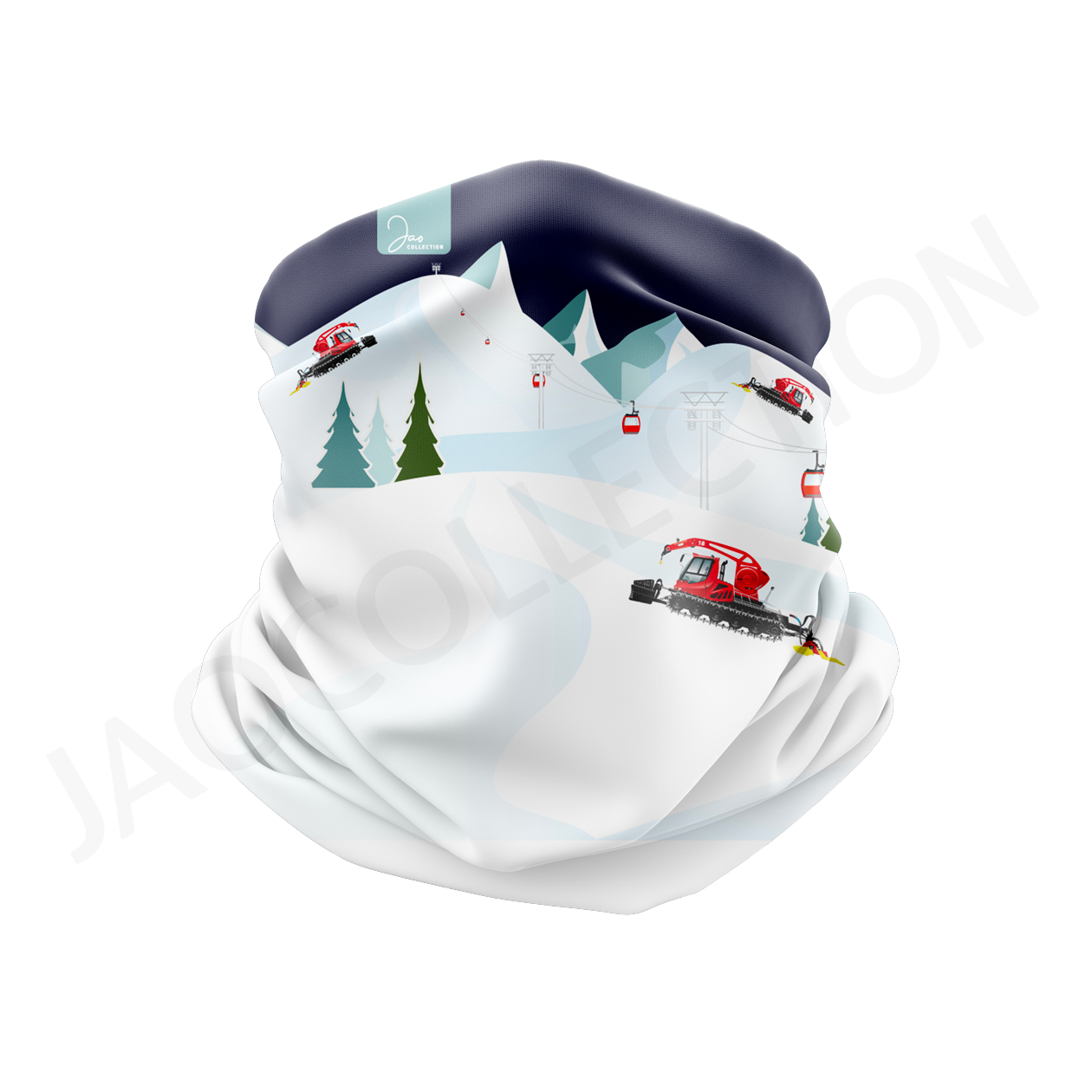 Tour de cou technique/thermique enfant SNOW MACHINE MARINE