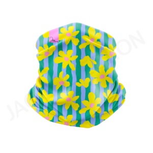 Tour de cou technique/thermique enfant YELLOW FLOWERS