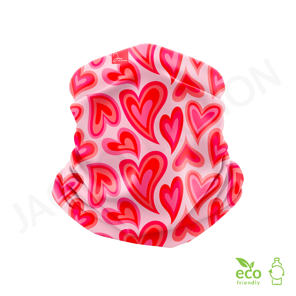 Tour de cou 100% polaire recyclée SWEET HEARTS