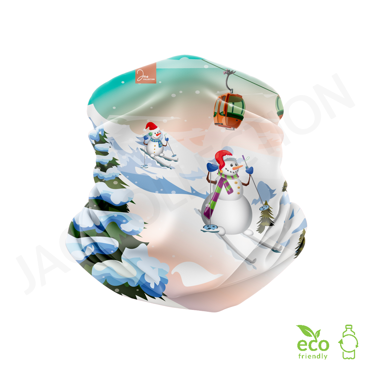 Tour de cou 100% polaire recyclée SNOWMEN