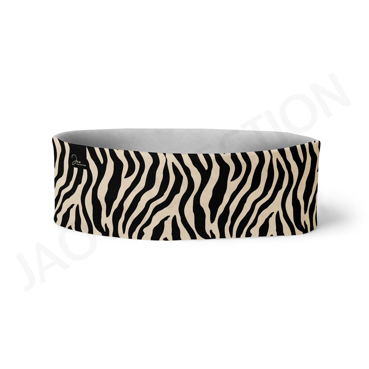 Tour de cou technique/thermique TIGRE NOIR BEIGE – Image 2