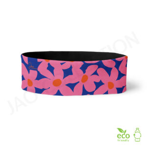Bandeau 100% polaire recyclée FLOWERS