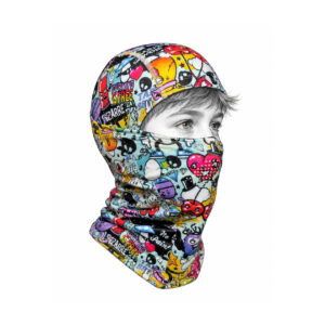 Cagoule balaclava 2 en 1 respirante multi-positions BD