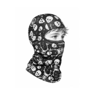 Cagoule balaclava 2 en 1 respirante multi-positions SQUELETTE