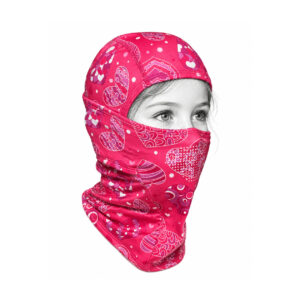 Cagoule balaclava 2 en 1 respirante multi-positions COEURS